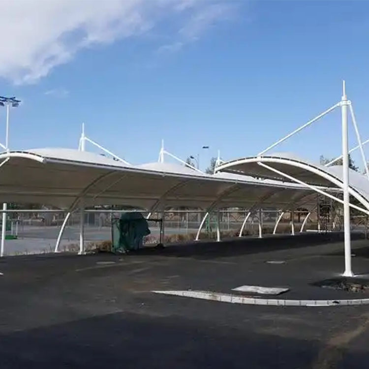 城步膜结构电动车棚
