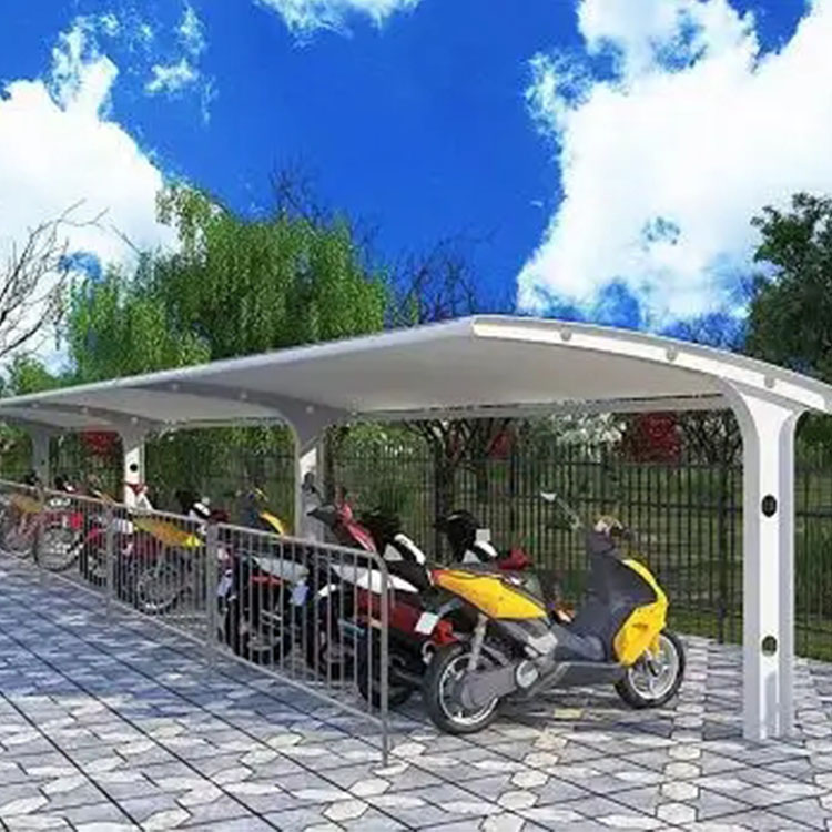 城步膜结构电动车棚