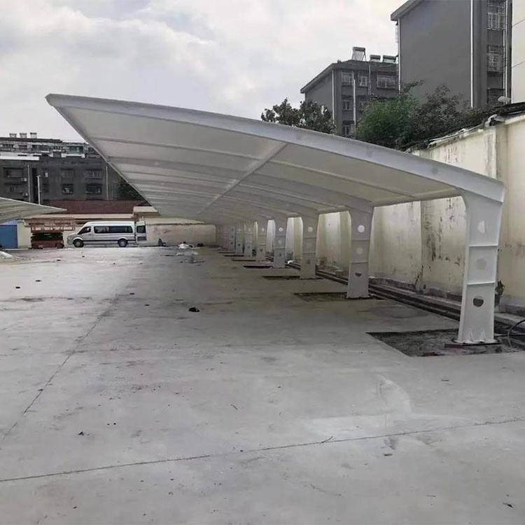 城步膜结构汽车棚
