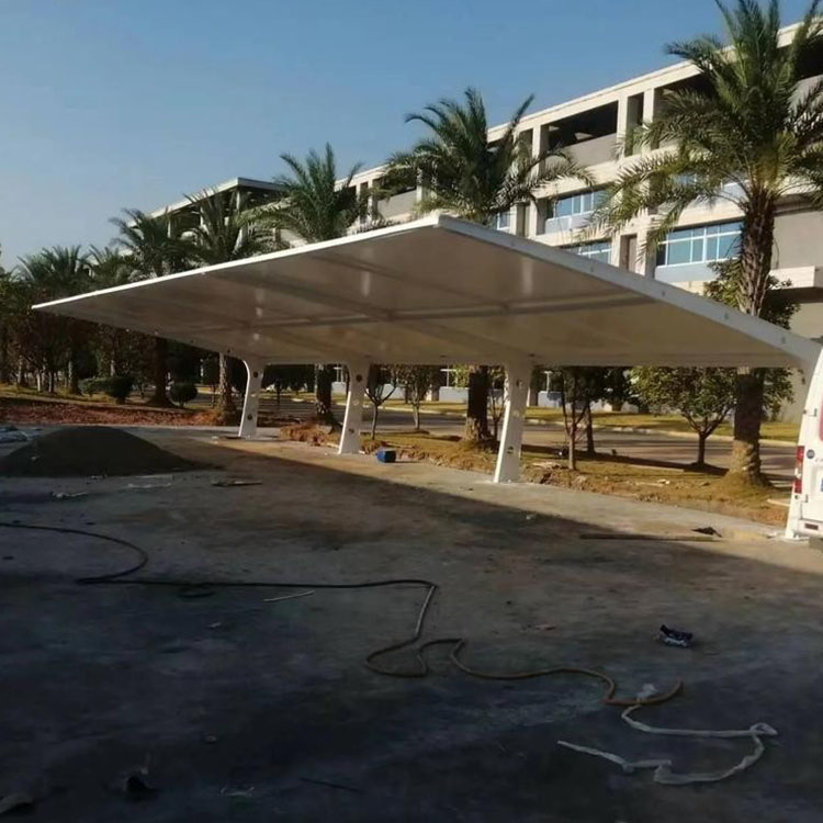 城步膜结构汽车棚